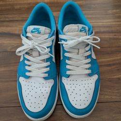 Nike Air Jordan 1 Retro Low SB Eric Koston UNC Blue White Size 11