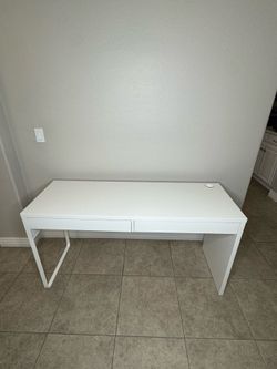 Modern White Desk
