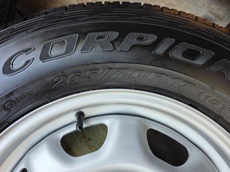 Stock F150 17 inch wheels and tires
