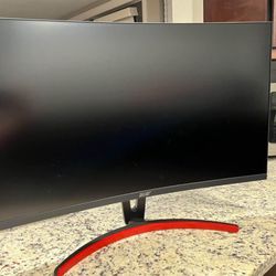 New Acer 27-inch Curved ED273UR, WQHD, 2K, 144Hz Gaming Monitor with box, original $350, now $180.
