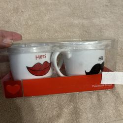 His & Hers Matching Mugs ( New)