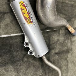FMF Spark Arestor And Gold Series Fatty Pipe 
