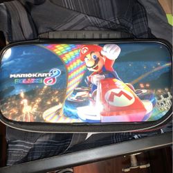 Mariokart 8 deluxe nintendo switch carrying case