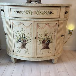 Hand Painted Accent Table