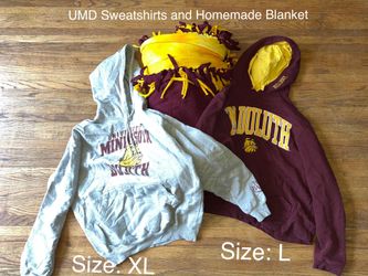 UMD Sweatshirts And Blanket