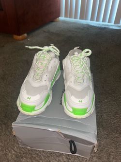 Balenciaga Triple S Fluo Green White