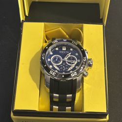 NEW INVICTA Pro Diver Scuba Men's Black Watch - 48mm (6977) #0396