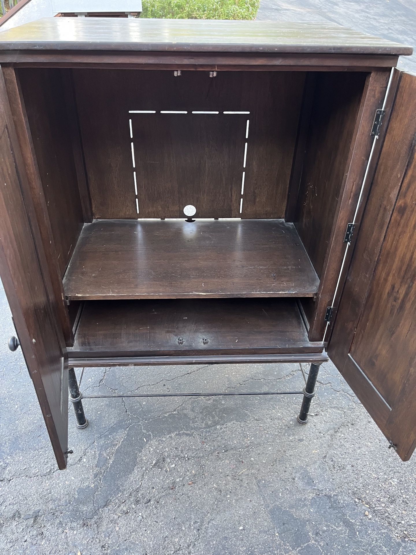 Cabinet Dresser Armoire Wood Pier One