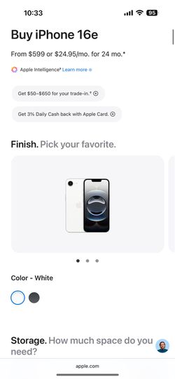 iPhone 16e 128GB