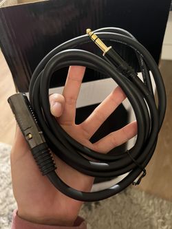 Monoprice XLR Male to 1/4in TRS Male Cable