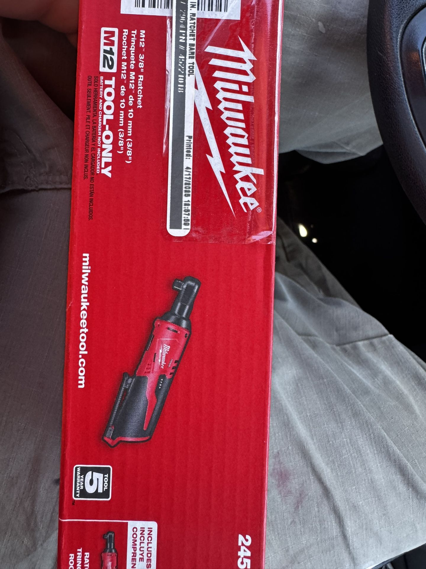 Milwaukee 3/8” Rachet