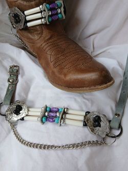 New cowboy western boot beads straps