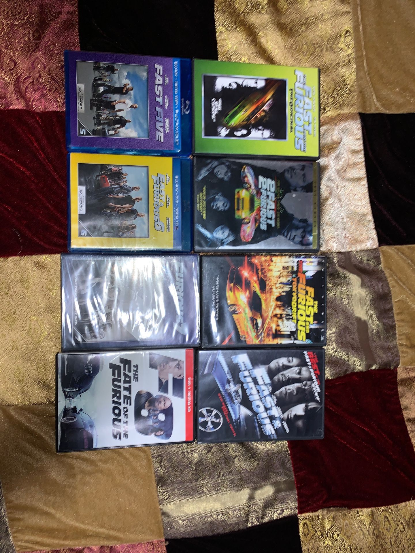 Fast and Furious Collection #1-8