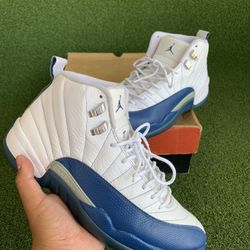 Jordan 12s “ French blue🔵⚪️ “ Size 10.5