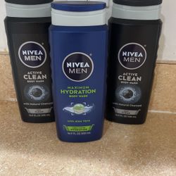 Nivea Body Wash  (3) $10