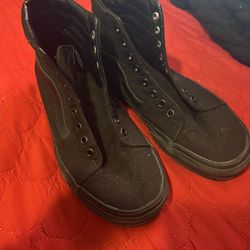 Black High Top Vans