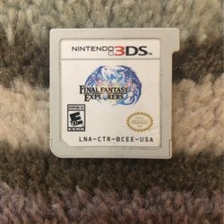 Nintendo 3DS Final Fantasy Explorers