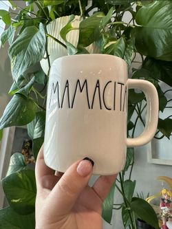 Rae Dunn “Mamacita” White Ceramic Mug