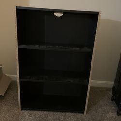 Dark Brown Bookshelf
