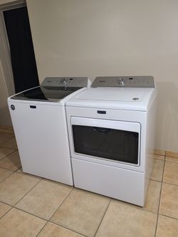 Maytag Washer And Electric Dryer Free Deliver And Install 6 Month Warranty..