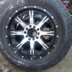 07 Tundra Size 20  5 Lug Wheels