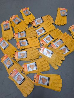 XL work leather gloves , i have 100+ pairs  ($10 each)
