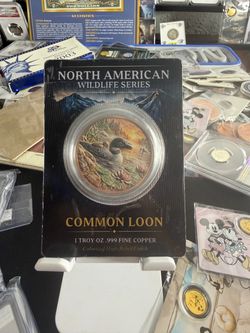 North America 1 troy. Oz fine copper