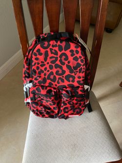 Sprayground leopard backpack