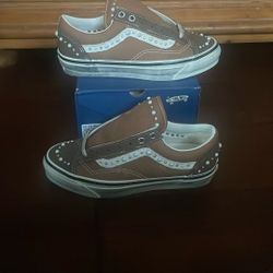 Vans LX Old Skool 36 Pearlized Brown Size 6