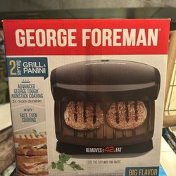 George Foreman Grill And Panini 