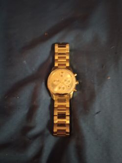 Mens watch gold