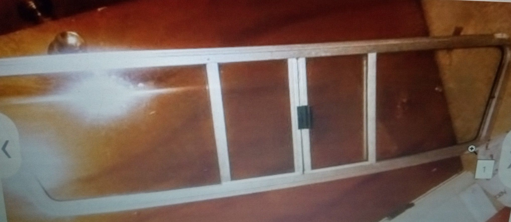 1981-86 Toyota Pickup Sliding Rear Window + Replacement Window $175