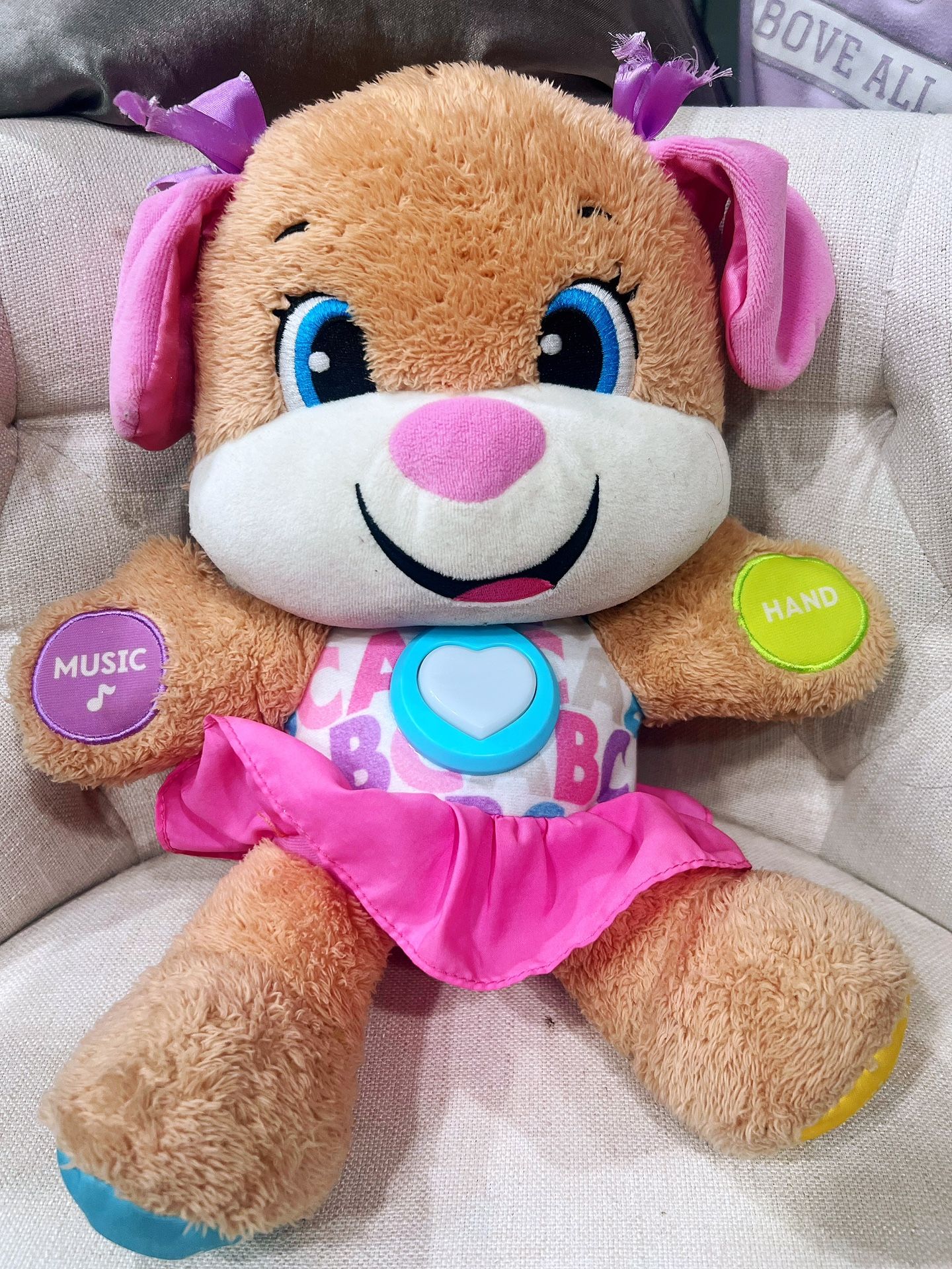 Interactive Learning Teddy Bear  Educational Music Toy for Babies & Toddlers 🧸