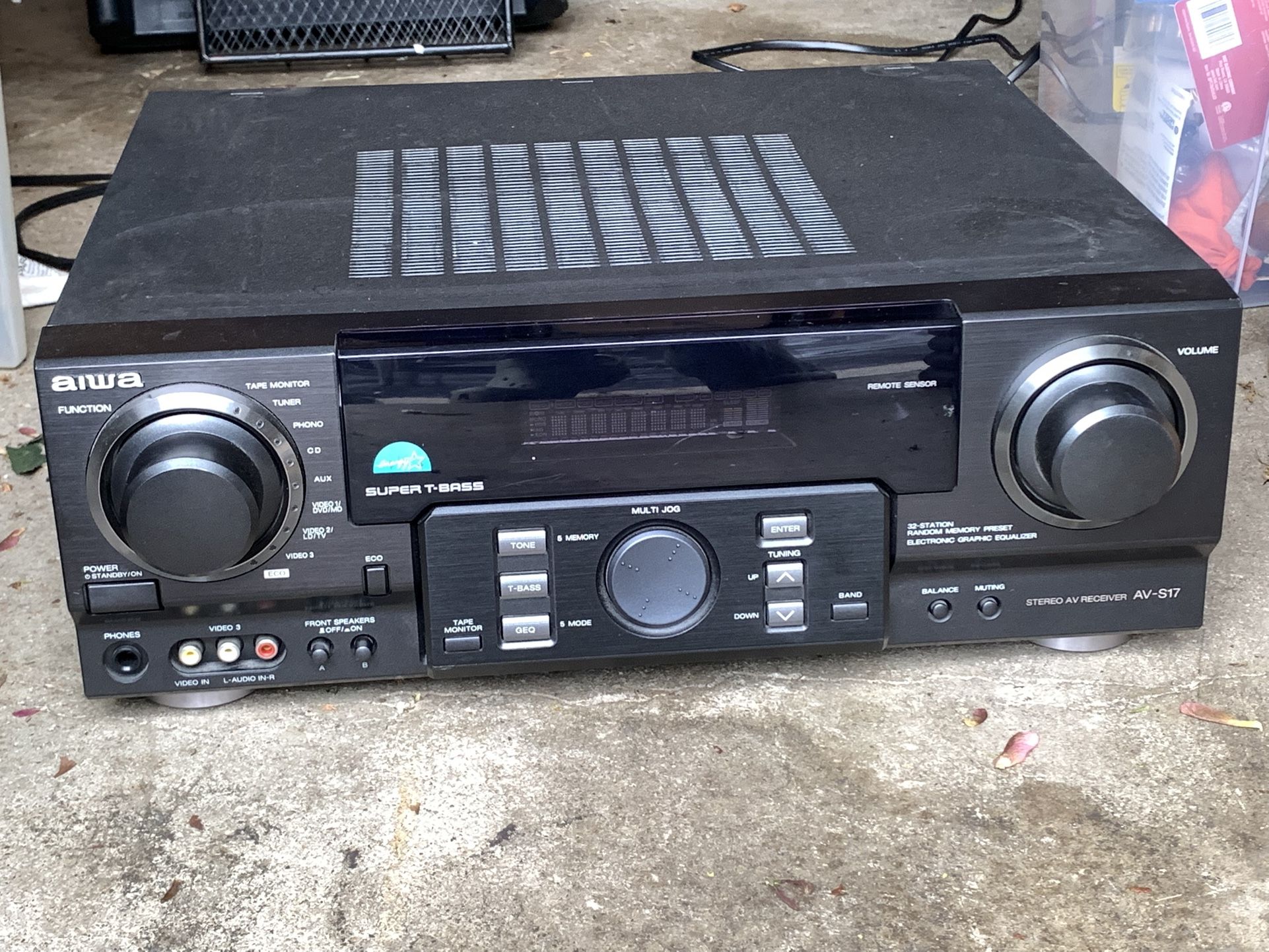 AIWA Stereo AV receiver sv-s17