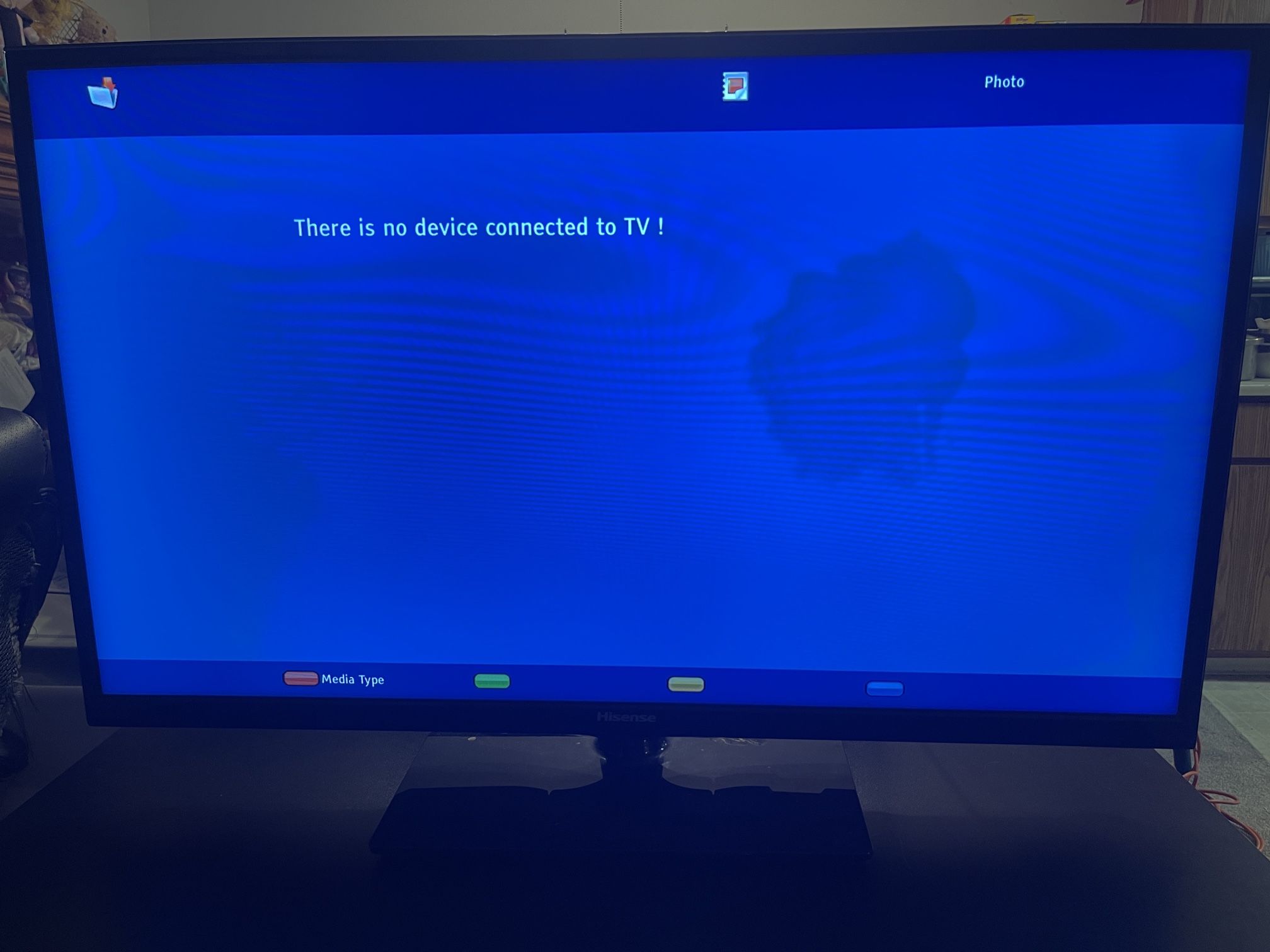 Hisense 40” TV with Stand