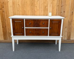 Two-Tone Vintage Sideboard / Media Console