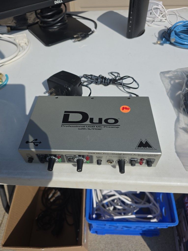 Duo Professional USB Mic Preamp