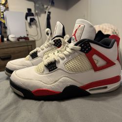 jordan 4 red retro cement 