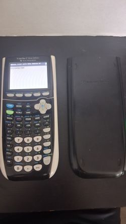 Texas Instruments TI-84 Plus C Silver Edition Graphing Calculator w/ Slide Cover