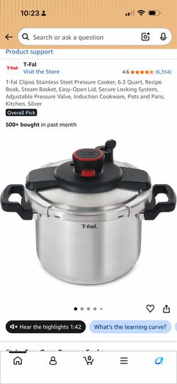 Pressure cooker Tfal