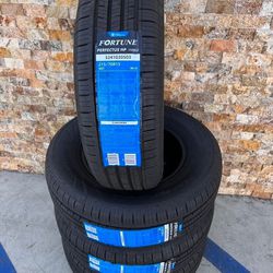 215/70r15 Fortune HP NEW Set of Tires installed and balanced for FREE