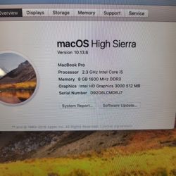 MACBOOK PRO CORE i5 AT 2.3GHZ (SHOP68)