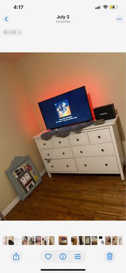 White Dresser