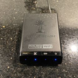 Turtle Beach Dual Band WiFi Wireless Headset Transmitter w Cables