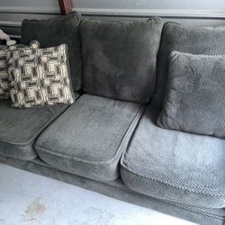 3 Seater Sofa Grey 