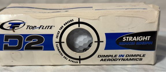 Top Flite D2 Straight Golf Balls