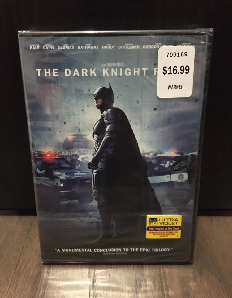 Batman The Dark Knight Rises DVD