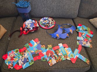 Sonic party supplies