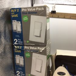 DIVA Dimmers ⚡️ LUTRON ⚡️  Three New  Switches 