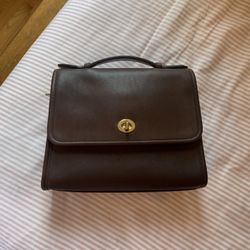 Vintage Coach bag/briefcase 